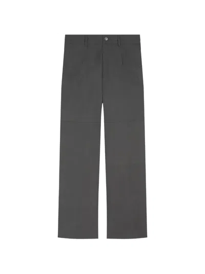 Dries Van Noten Panel Trousers In Gray