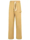 Dries Van Noten Cotton Trousers With Elastic Waistband And Pockets