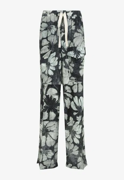 DRIES VAN NOTEN PANNOCH FLORAL PANTS