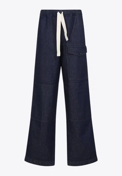 DRIES VAN NOTEN PANNOCH STRAIGHT-LEG JEANS
