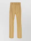 Dries Van Noten Camel Viscose Blend Pant