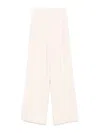 Dries Van Noten High Waist Pleated Front Wide-leg Trousers In Pink