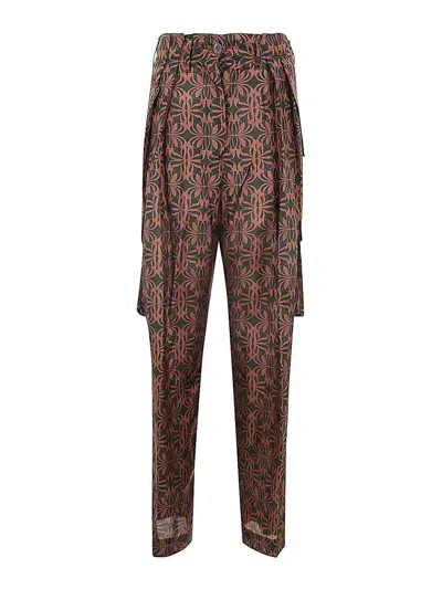 Dries Van Noten Polkar Pants In Black