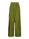 Dries Van Noten Water Repellent Trousers In Green