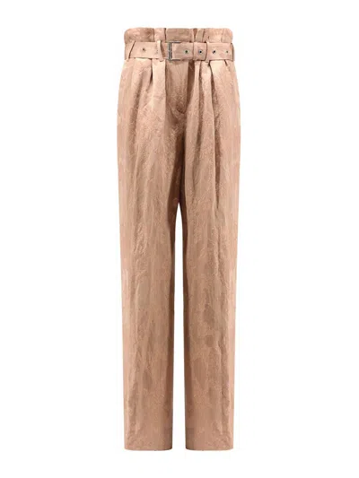 DRIES VAN NOTEN PINK TROUSERS