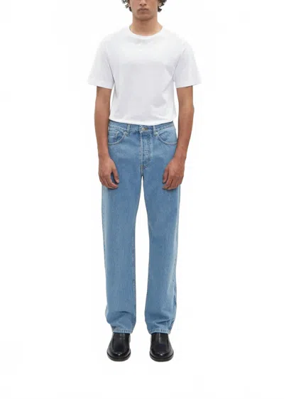 Dries Van Noten Panthero Pants In Light Blue