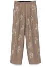 Dries Van Noten Pants In Brown