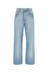 Dries Van Noten Five-pocket Denim Trousers Featuring Belt Loops In Black