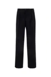 Dries Van Noten Penrud Pinstripe Pleated Wool Trousers In Blue