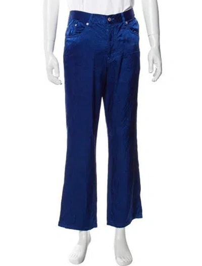 Pre-owned Dries Van Noten Pants In Blue