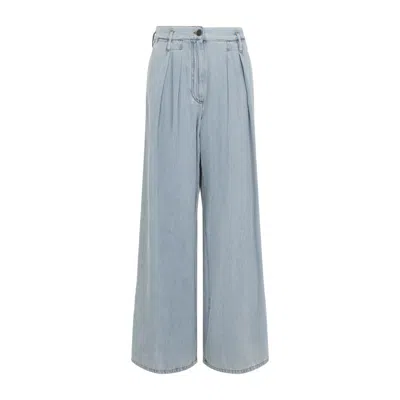 Dries Van Noten Pamplona Pants In Blue