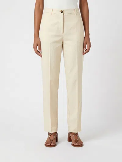Dries Van Noten Pants  Woman Color Beige In Neutral