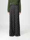 Dries Van Noten Chic Wide Leg Trousers Featuring Pockets In Black