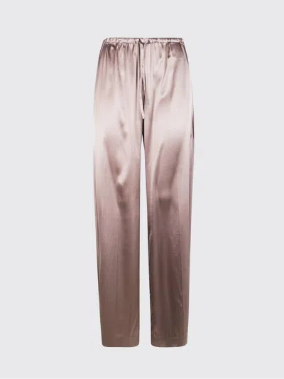DRIES VAN NOTEN PANTS DRIES VAN NOTEN WOMAN COLOR BROWN,H67275032
