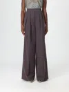 Dries Van Noten Pants  Woman Color Brown In Brown