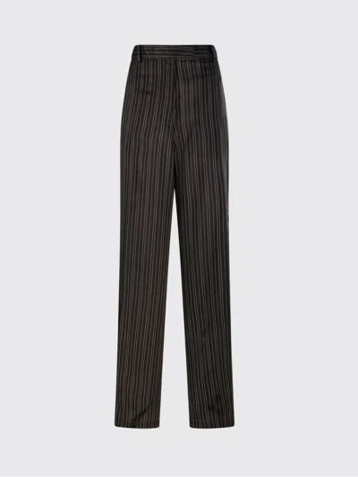 Dries Van Noten Pants  Woman Color Brown In Burgundy