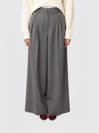 Dries Van Noten Pants  Woman Color Grey In Multi