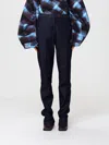 Dries Van Noten Pants  Woman Color Indigo In Purple