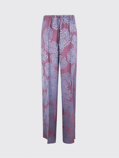 DRIES VAN NOTEN PANTS DRIES VAN NOTEN WOMAN COLOR MULTICOLOR,H67273005