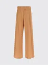 Dries Van Noten Wide Leg Trousers Elastic Waistband In Animal Print