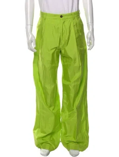 Pre-owned Dries Van Noten Pants In Green