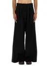 Dries Van Noten Hama Cotton Jersey Pants In Black