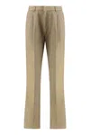 Dries Van Noten Pants Made Of Cotton In Brown