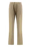 Dries Van Noten Pants Made Of Cotton In Neutral
