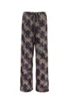 Dries Van Noten Embellished Viscose Puvis Wide-leg Pant In Multi