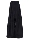 Dries Van Noten Indigo High-waisted Wide-leg Jeans With Exaggerated Length In Blue