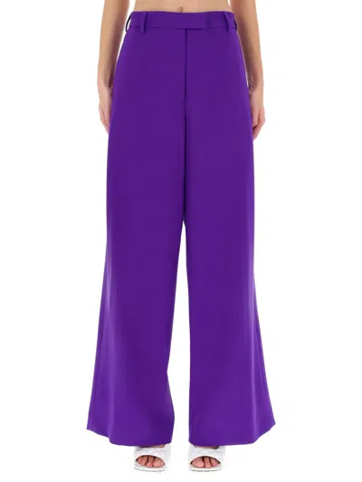 Dries Van Noten Stylish Pants 36 For Women In Purple