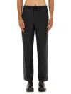 Dries Van Noten Penny Trousers Elastic Waistband Style In Animal Print