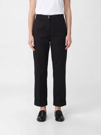 Dries Van Noten Pants Woman Color Brown In Black