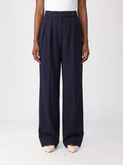 Dries Van Noten Pants Woman Color Violet In Black