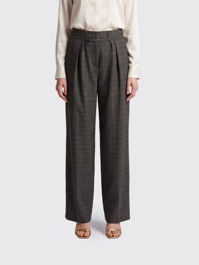 Dries Van Noten Pants Woman Color Grey In Gray