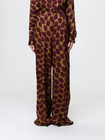 Dries Van Noten パンツ  レディース カラー キャメル In Multi