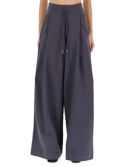 Dries Van Noten Pants Woman In Gray