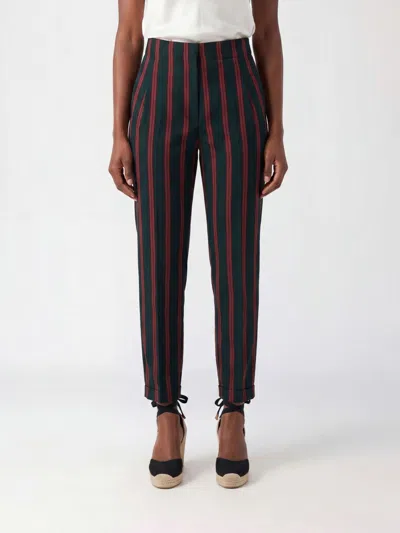 Dries Van Noten Pants Woman In Multi
