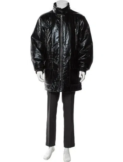 Pre-owned Dries Van Noten Parka In Black