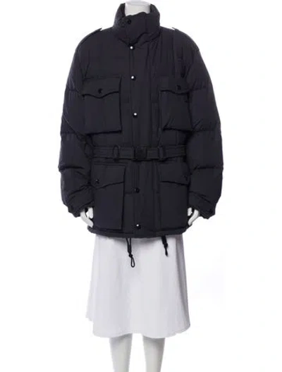 Pre-owned Dries Van Noten Parka In Blue