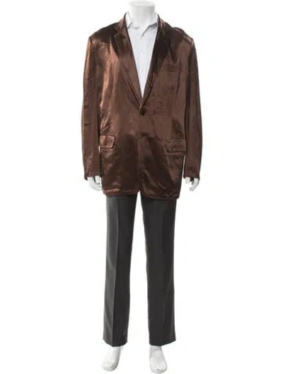 Pre-owned Dries Van Noten Parka In Brown