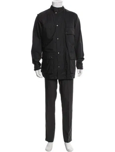 Pre-owned Dries Van Noten Parka In Gray