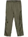 Dries Van Noten Parkino 1427 M.w.pants In Green