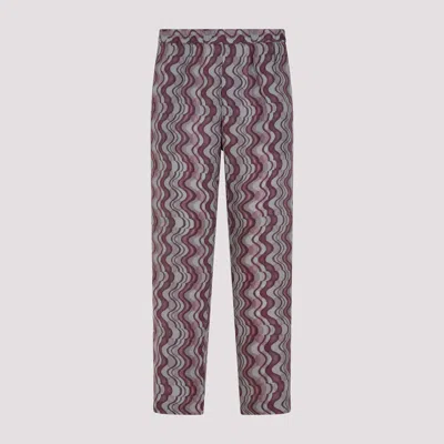 Dries Van Noten Parkino Patterned Pants In Multicolor