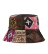 Dries Van Noten Patchwork Bucket Hat In Multi