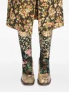 Dries Van Noten Patchwork Leather Boots In Neutral