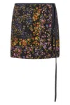 Dries Van Noten Patchwork Wrap Skirt In Multi