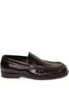 Dries Van Noten Patent-finish Leather Loafers