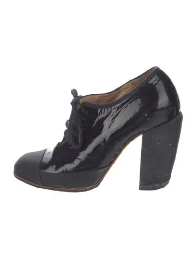 Pre-owned Dries Van Noten Patent Leather Pumps In Multi