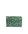 Dries Van Noten Pattern Card Bag In Green